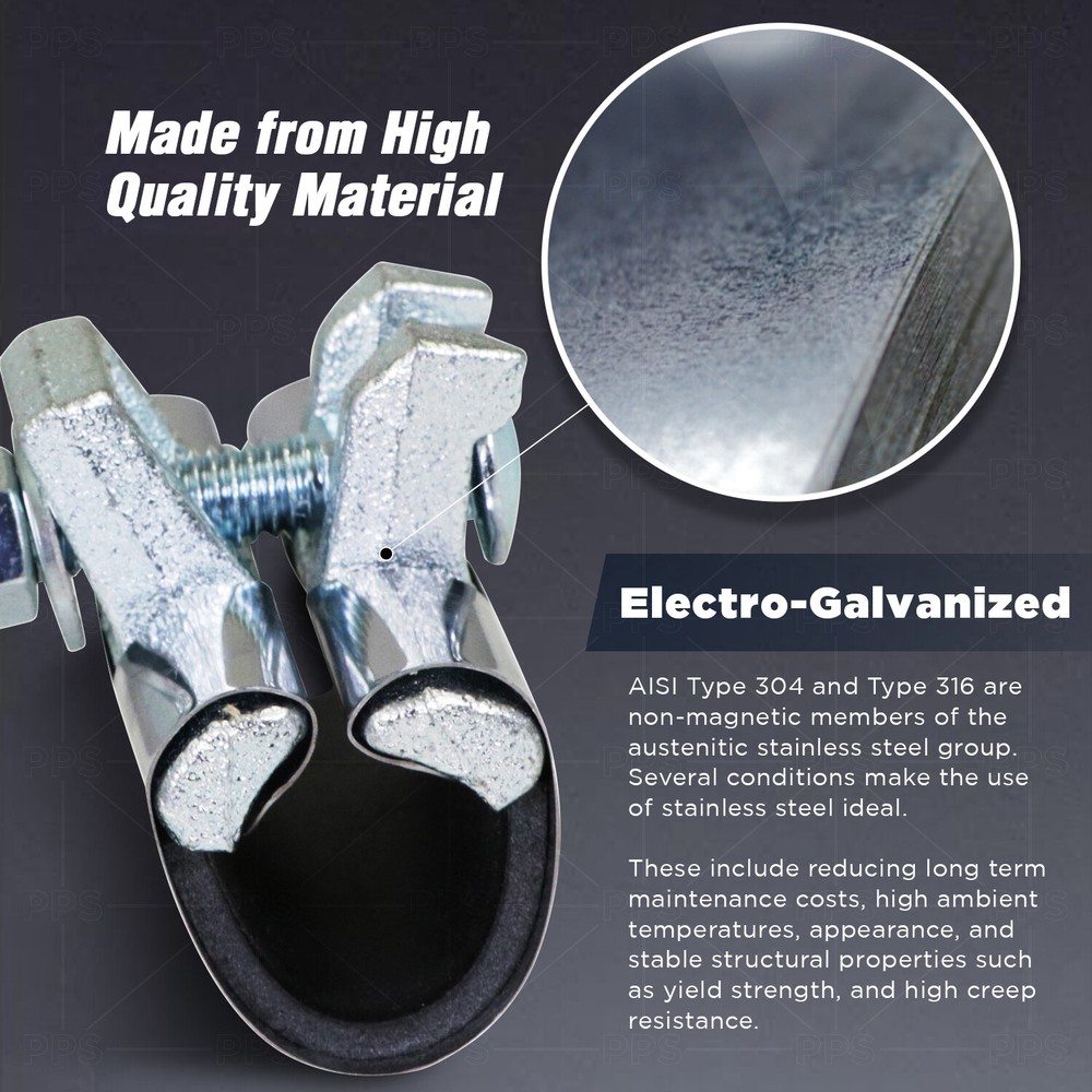 3" Pipe Repair Clamps (5 Pack)