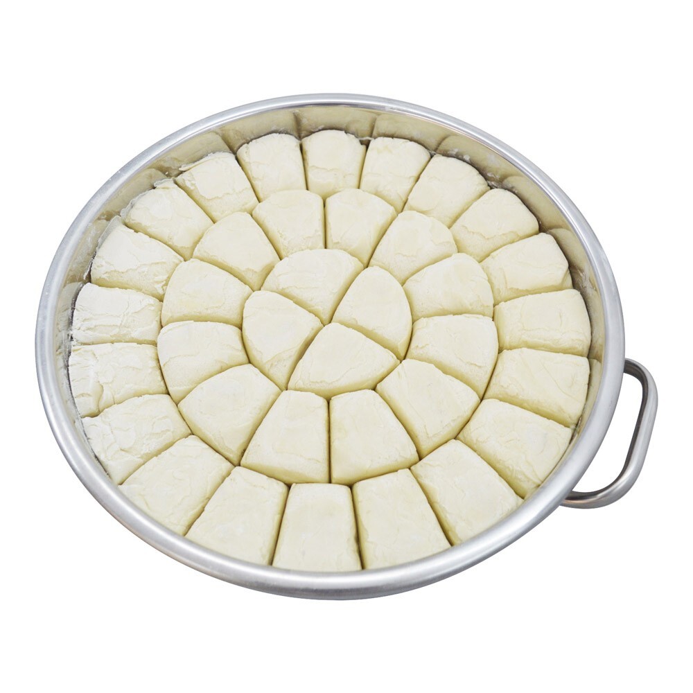 Commercial 40PC Pizza Dough Divider Cutter Machine Manual Press Bakery