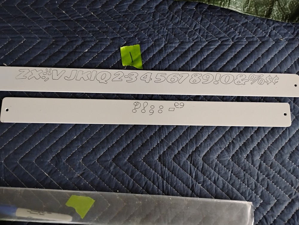Varigraph Lettering Templates #!