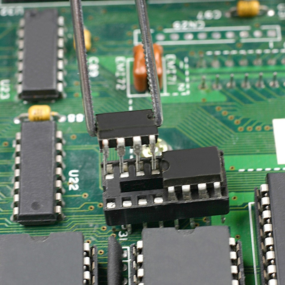 25 PCS 2.54mm Pitch 7.6 Row Pitch IC Chip Socket Adapter