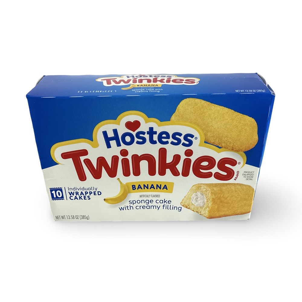 Hostess Snack Cakes Multipack Box, Featuring Cupcakes, Zingers, Suzy Qs, and Twi
