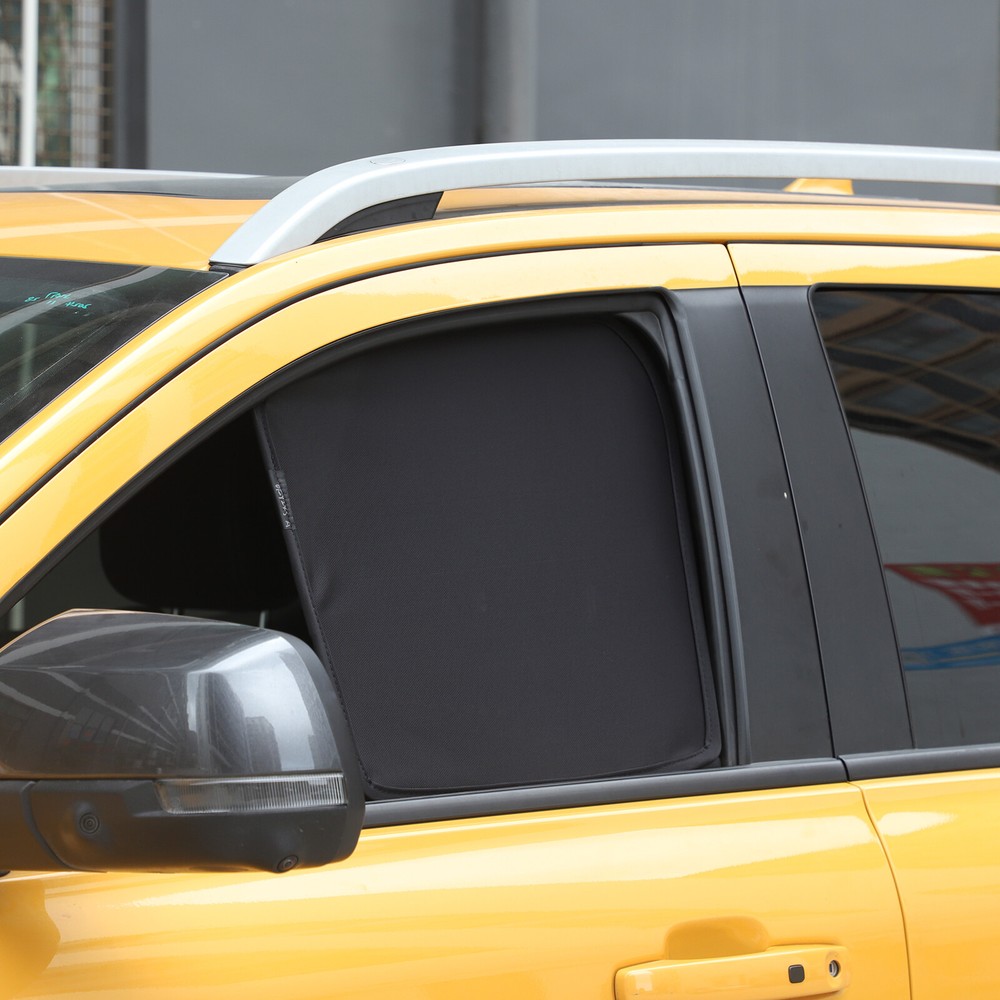 Black Front Window Screen Sun Shade Mesh For Ford Ranger 2023+