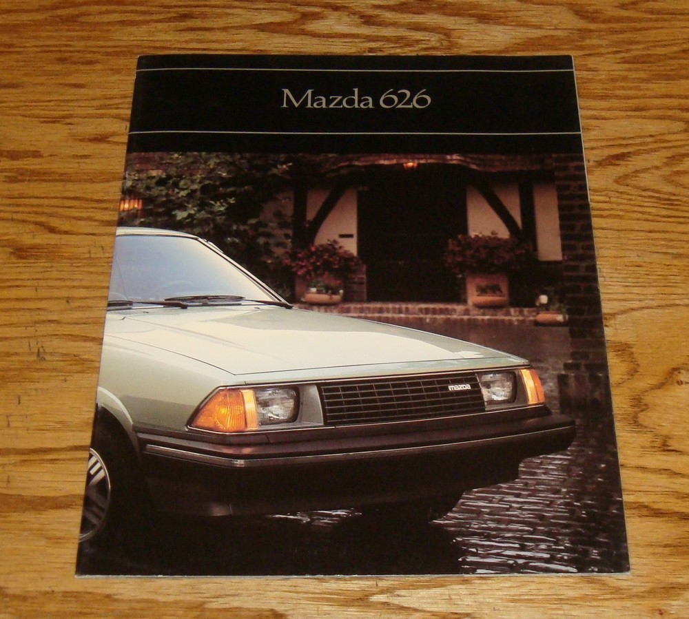 Original 1981 Mazda 626 Sales Brochure 81