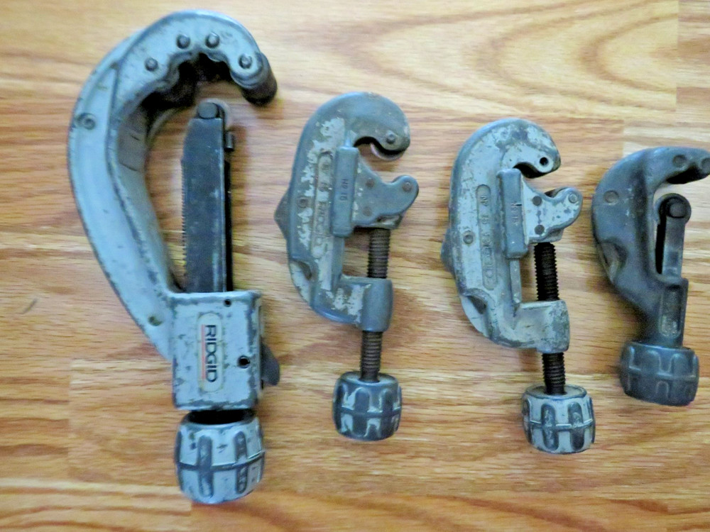 Rigid Tubing Cutters - 4 Used