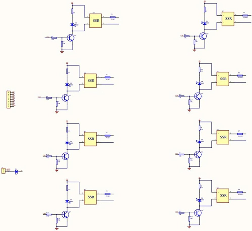 8-Channel Solid State Relay Module for Arduino and Microcontroller Projects