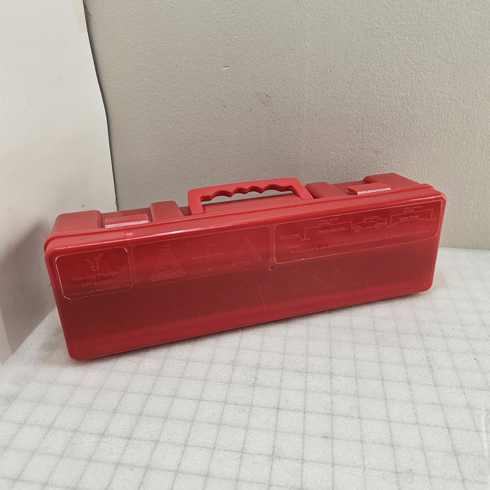 DOT Approved Safety Triangles for Vehicles - 3 Pack Emergency Reflectors