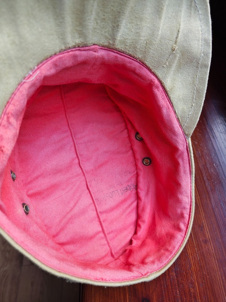 WW2 GERMAN WH OFICER AFRIKACORP HAT