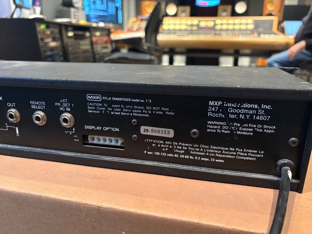 MXR PITCH TRANSPOSER - Original Blue Face