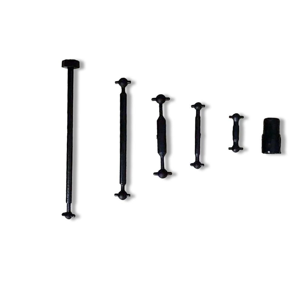 HO Scale 1:87 Model Train Coupler Connector Rods Drive Replacement Accessories