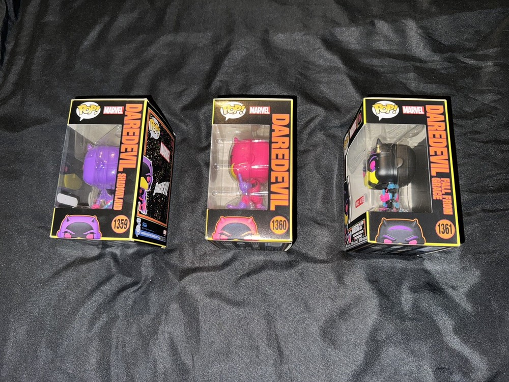 Funko POP! Marvel DAREDEVIL #1359 #1360 #1361 - Target EXCLUSIVE (READ DESC)
