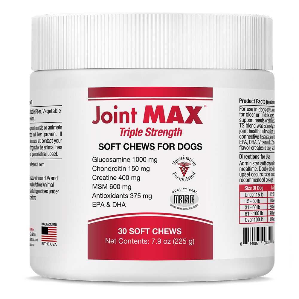 Joint MAX Triple Strength Soft Chews (30 Chews)