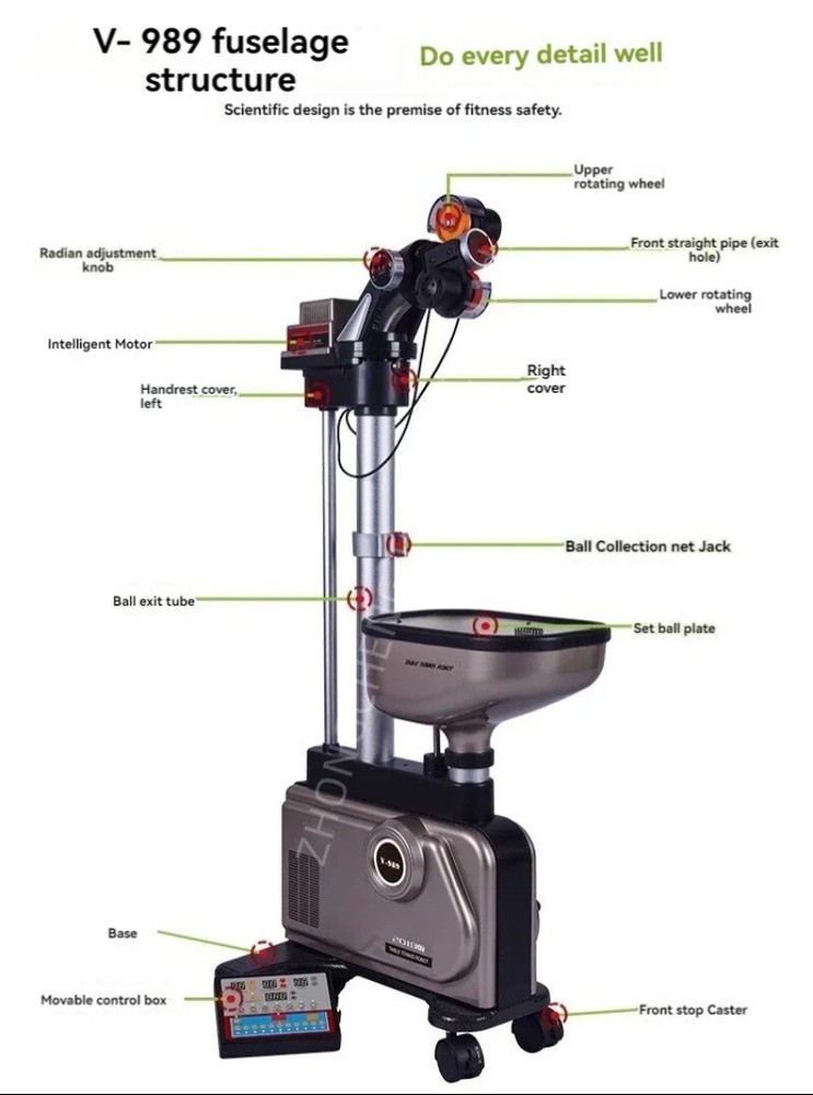Table Tennis Ball Serving Machine Table Tennis Automatic Ball Serving Machine