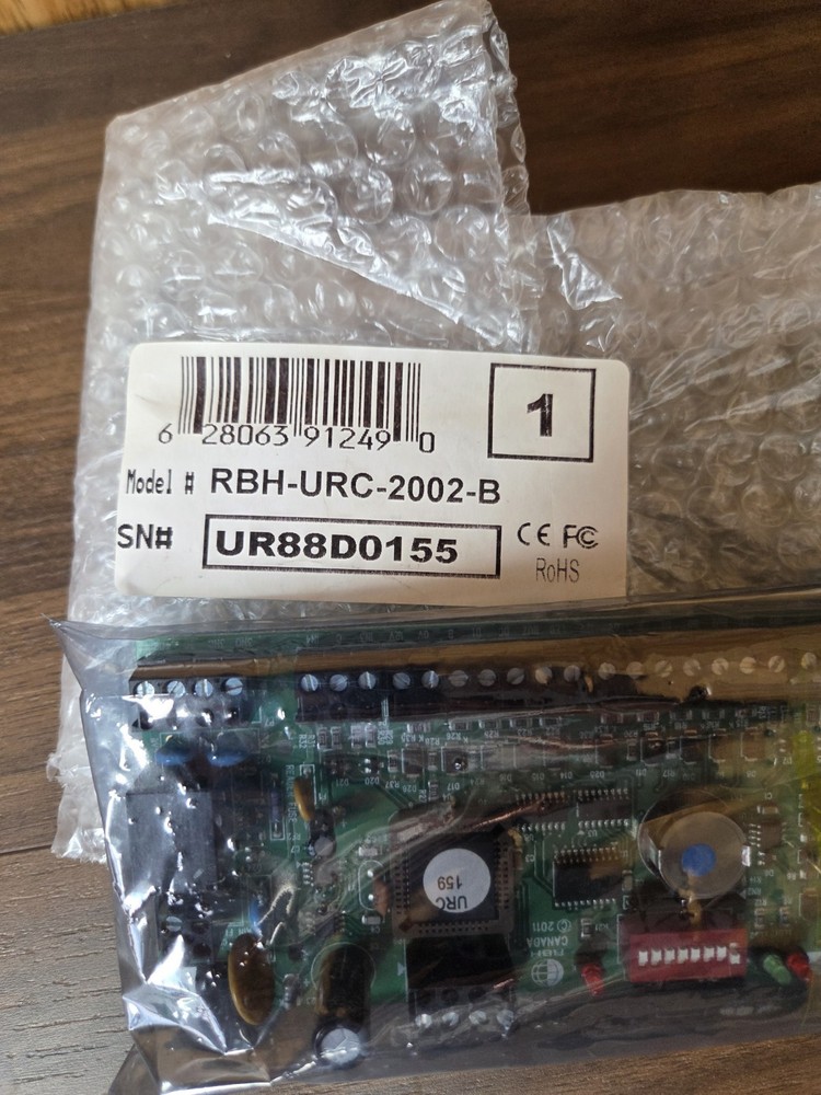 RBH URC-2000-4.1 Integrated Reader Controller Panel Board Circuit RBH-URC-2002-B
