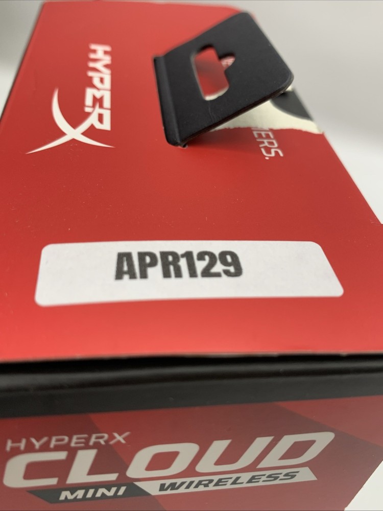 HyperX Cloud Mini Wireless Gaming Headset 85dB Volume Limit Lightweight (White)