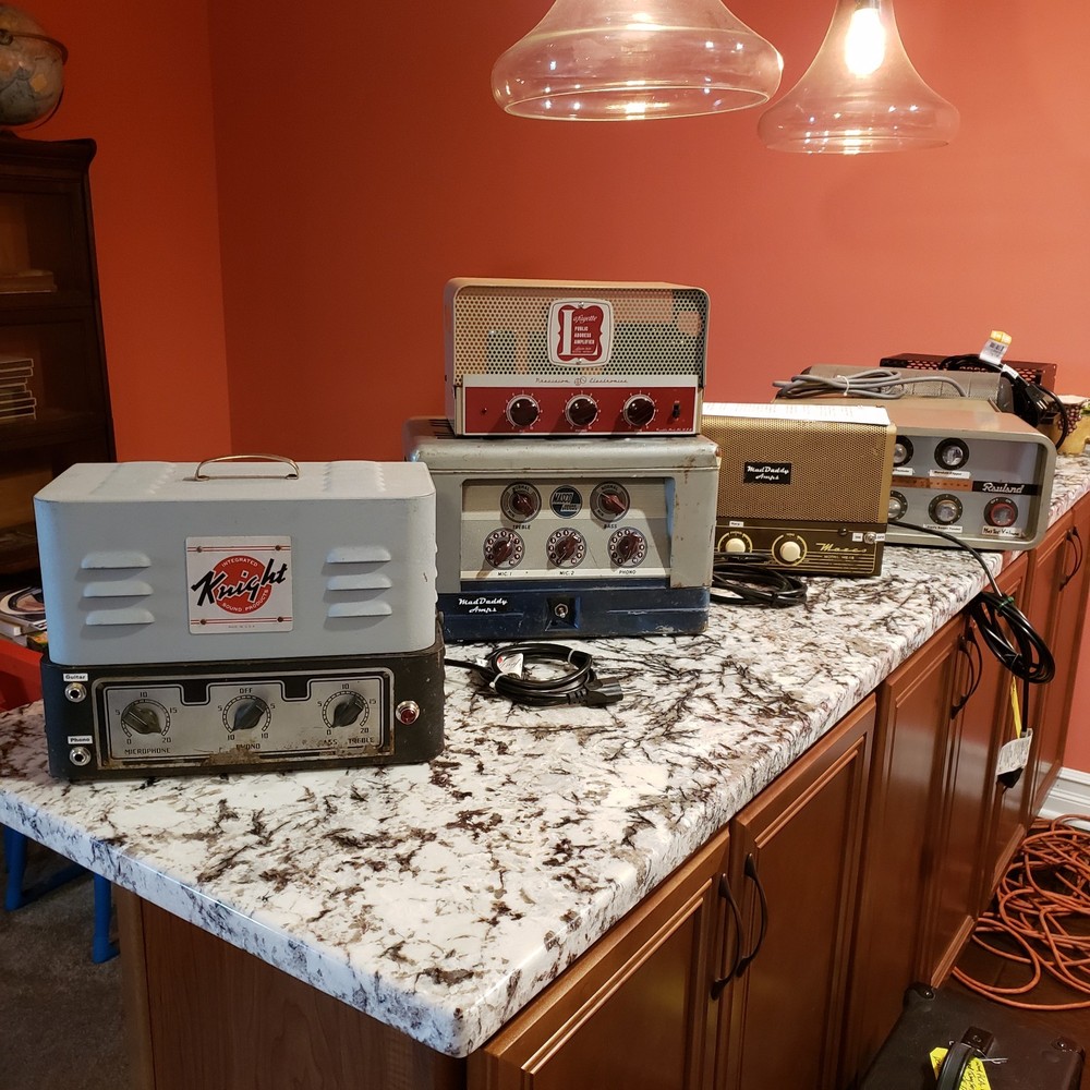 Knight 8W 1939 Guitar and Harmonica amplifier