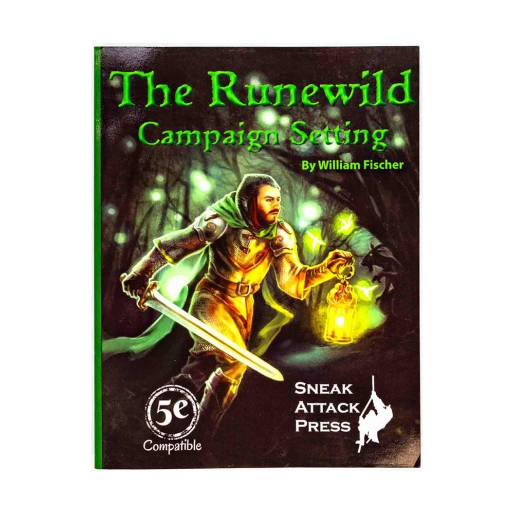 Sneak Attack D&D Runewild Campaign Setting (POD, Standard Color) EX