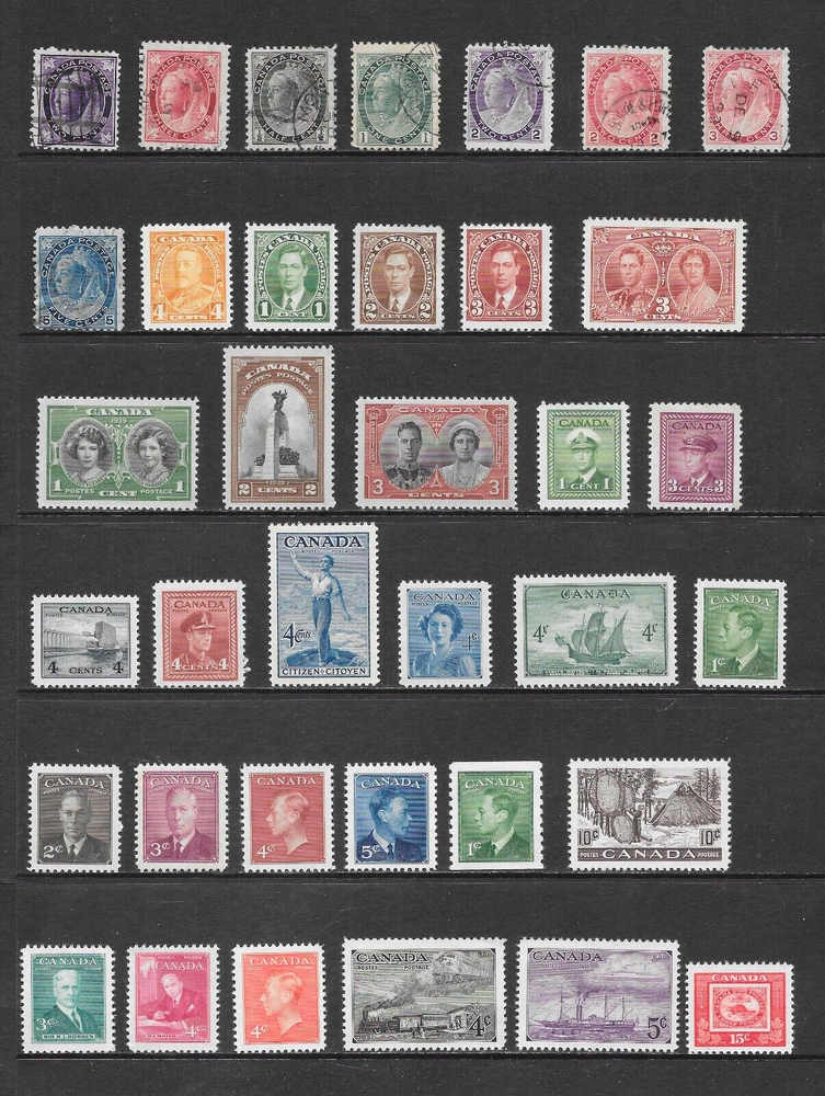 CANADA VARIOUS MINT/USED ISSUES 1898 - 1951 (A)