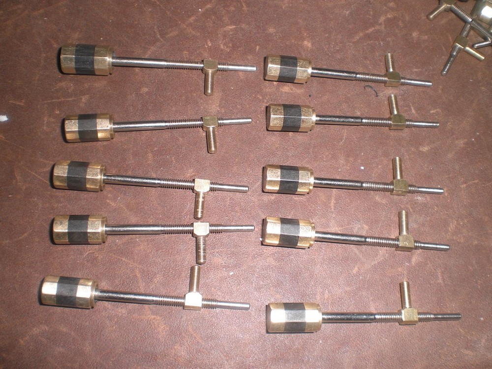 10 PCs Quality Violin Bow Screw 4/4 C type