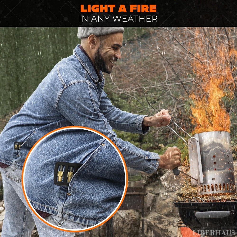 25 Pcs Flint Striker for Torch - Efficient Torch Striker, Compact Spark Light...