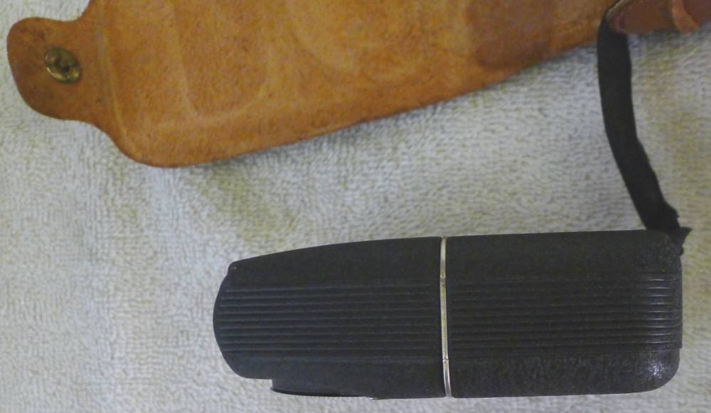 GE DW-68 Exposure Light Meter with Leather Case & Strap - TESTED WORKS