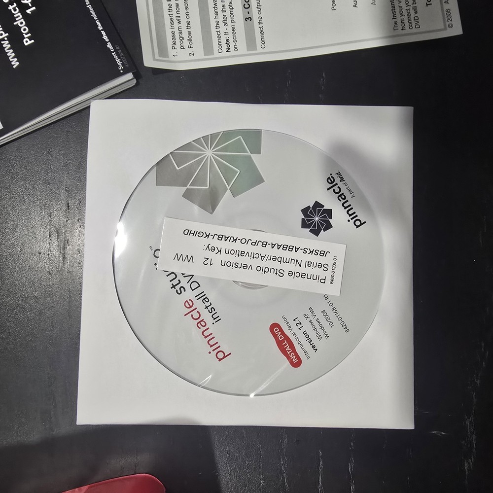 Dazzle Dvd Recorder Plus (untested)device ,disk , Manual#78