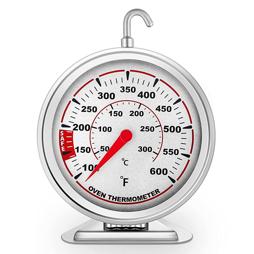 Extra Large 3" Oven Thermometer with Easy-Read Dial | Accurate Oven Temperature