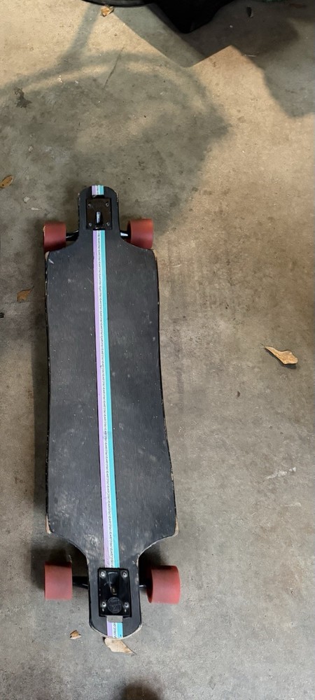 Krown Elite Rasta Lion Drop Through Longboard with Custom Graphic Deck