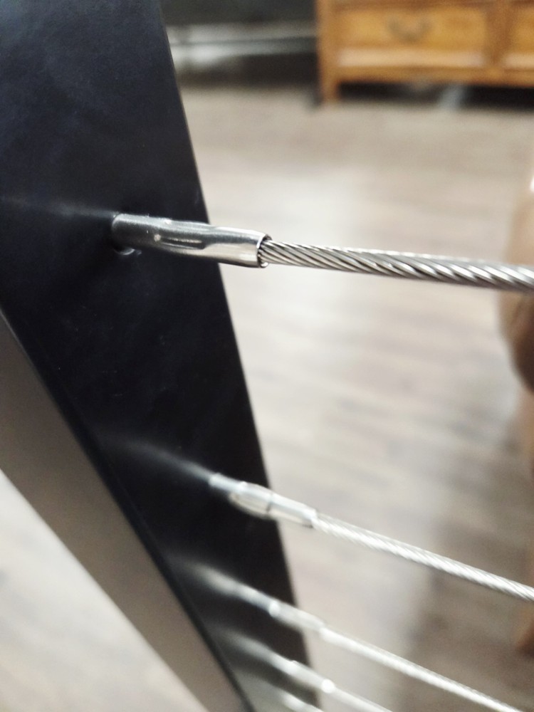 Cable bullet crimper Hydraulic cable railing