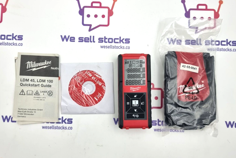 MILWAUKEE LDM45 LDM100 LASER DISTANCE METER