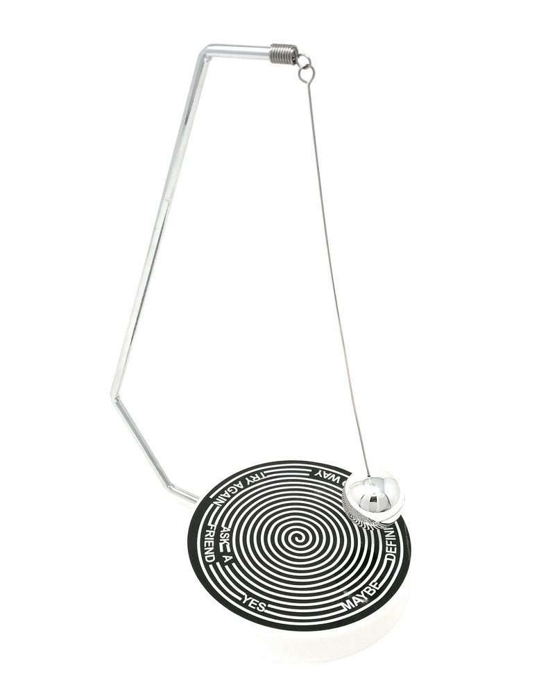 THY COLLECTIBLES Magnetic Decision Maker (Black white)