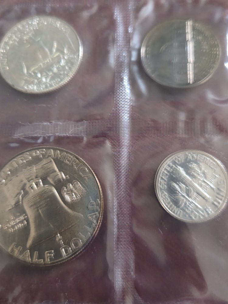 1962 US MINT SILVER PROOF SET ORIGINAL PACKAGING COA B/U MINT LUSTER