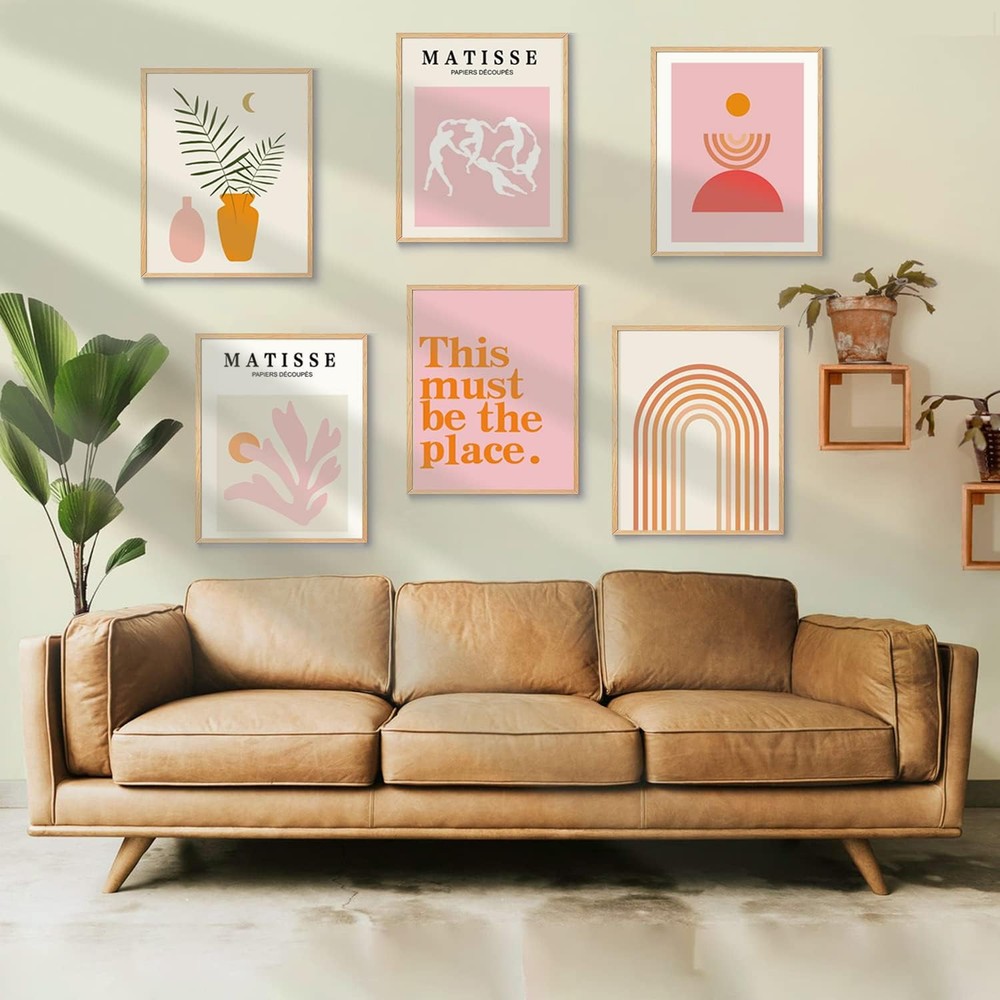 Matisse Wall Art and Boho Prints UNFRAMED, Minimalist