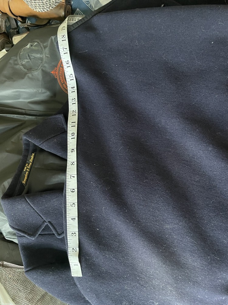 Langston & Sons Navy Side Saddle Habit Jacket Apron