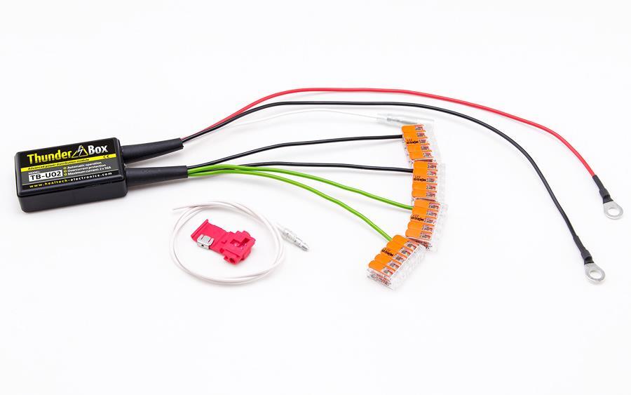 Healtech ThunderBox Advanced Power Distribution Module 32A Universal All Bikes