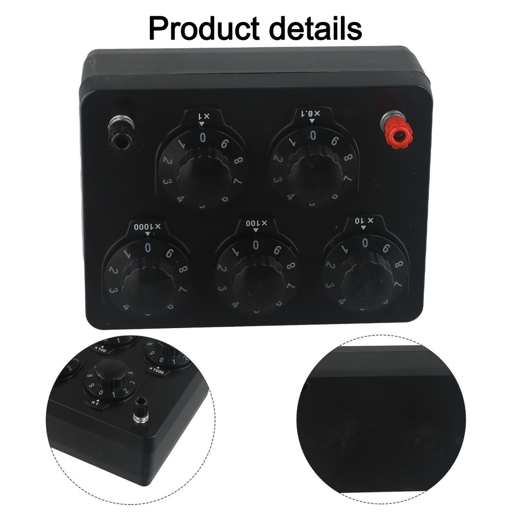 Resistance Box 5 Switchable Ranges Decade Boxes Experimental Equipment AU
