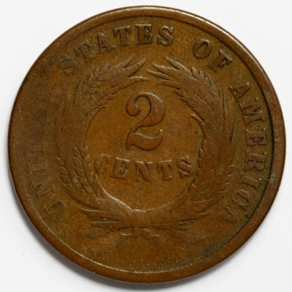 1864 Two Cent Piece