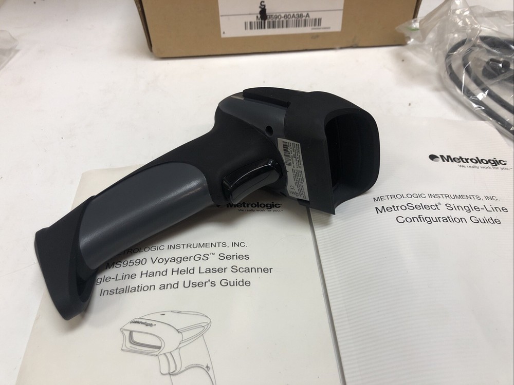 1 New Metrologic MS9590 Voyager GS USB Barcode Scanner Reader Handheld+USB Cable