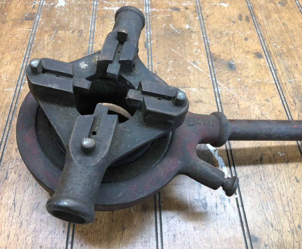 Vintage Toledo No. 1-A Pipe Threading Machine Pipe Threader