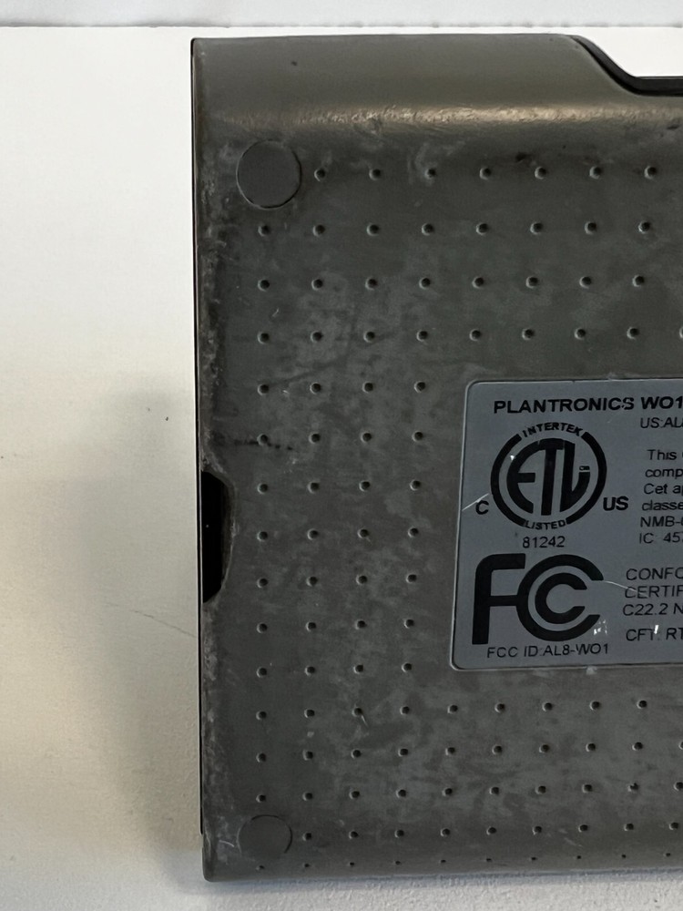 V5: Plantronics W01 Charging Base with Power Supply