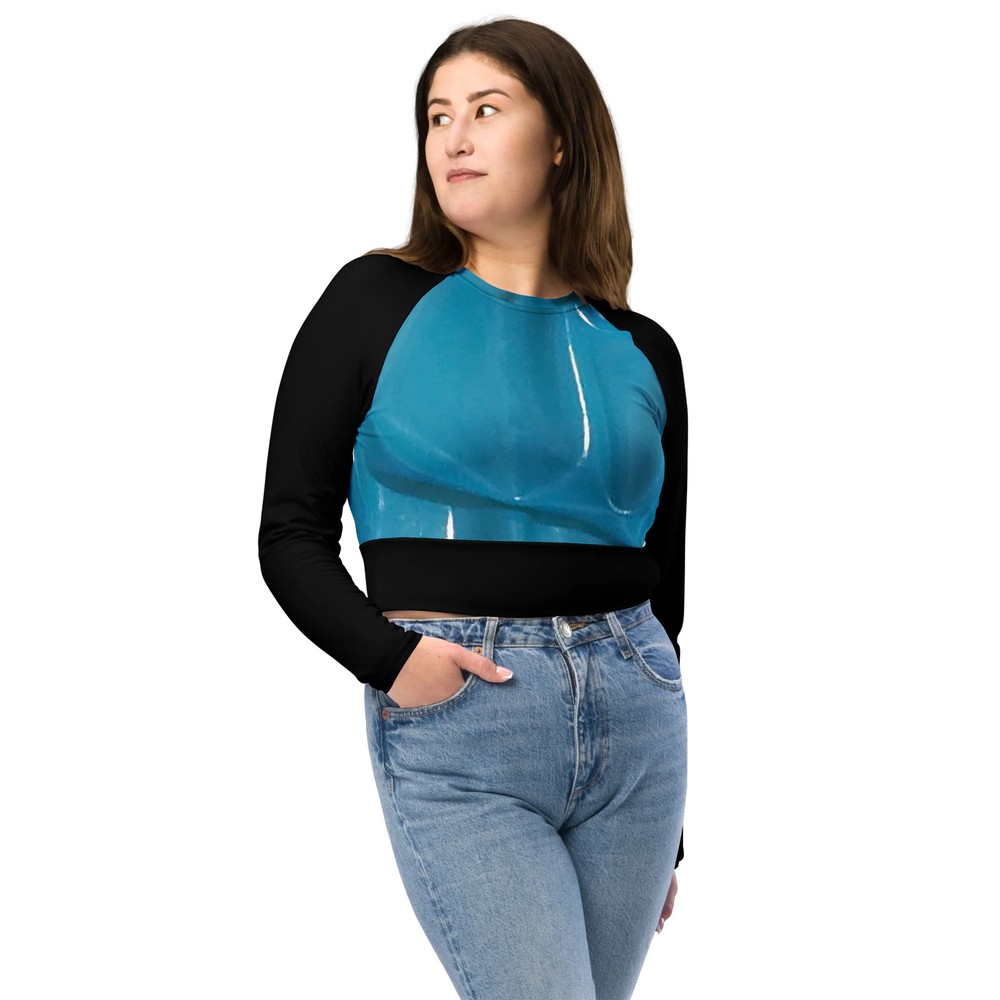 FleX Long-sleeve Crop Top
