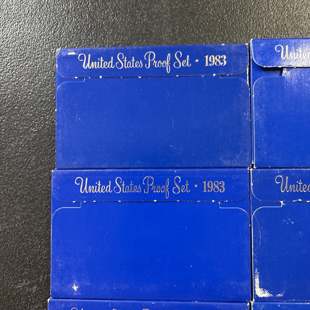 1983-S Clad Proof Sets LOT OF 10