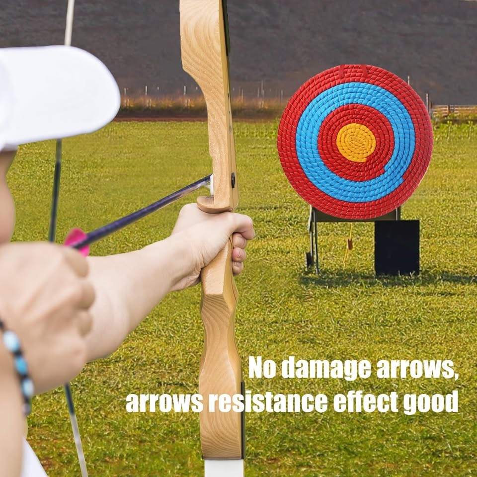 Large Traditional Hand-Made Archery Target