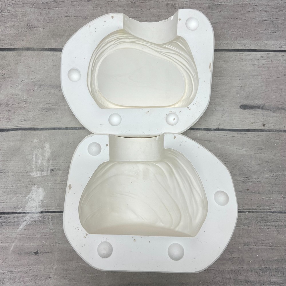 Kimple Ceramic Casting Mold Small Rock Planter #3271