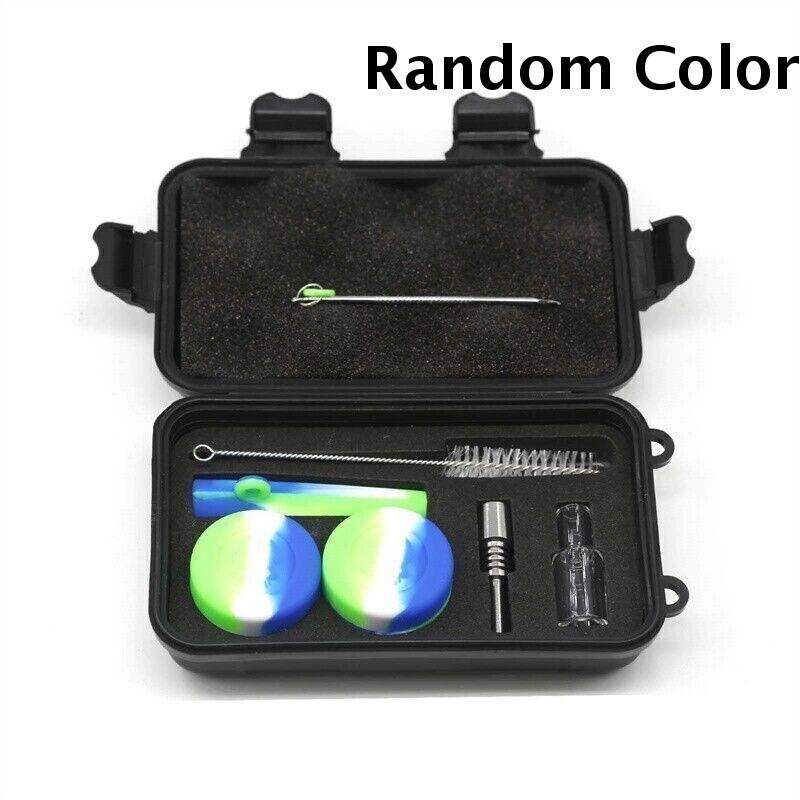 1 Pack Silicone Pipe Set with Assorted Tools and Accessories Random Color