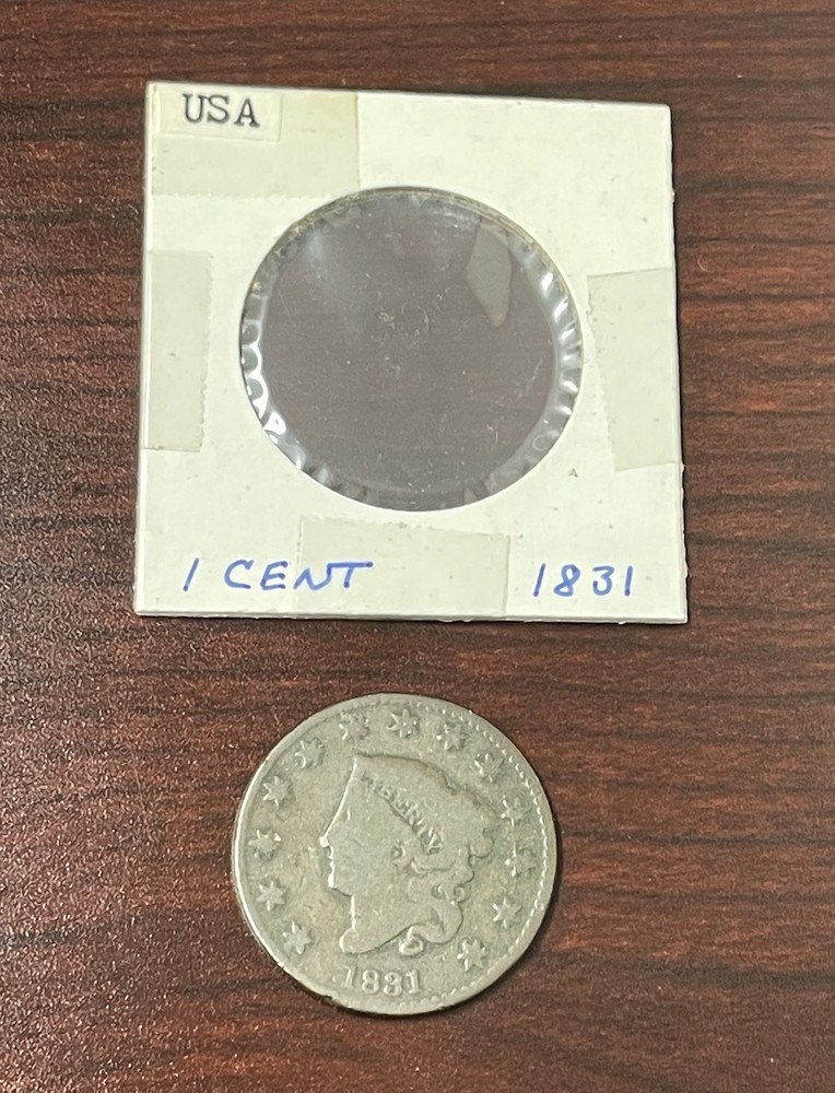 1831 Coronet Matron Head Large U.S. Cent ~