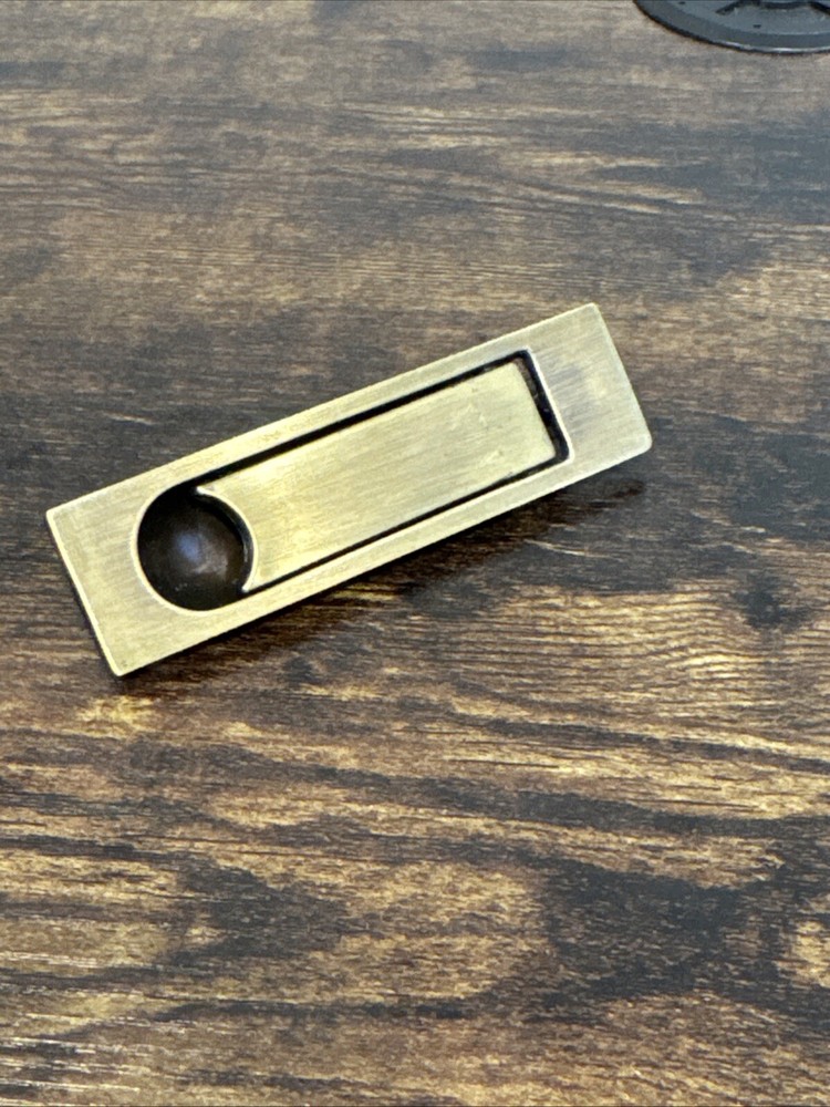 Drexel Passage Door Pull Brass Handle Campaign KCB N15812 Vintage Replacement