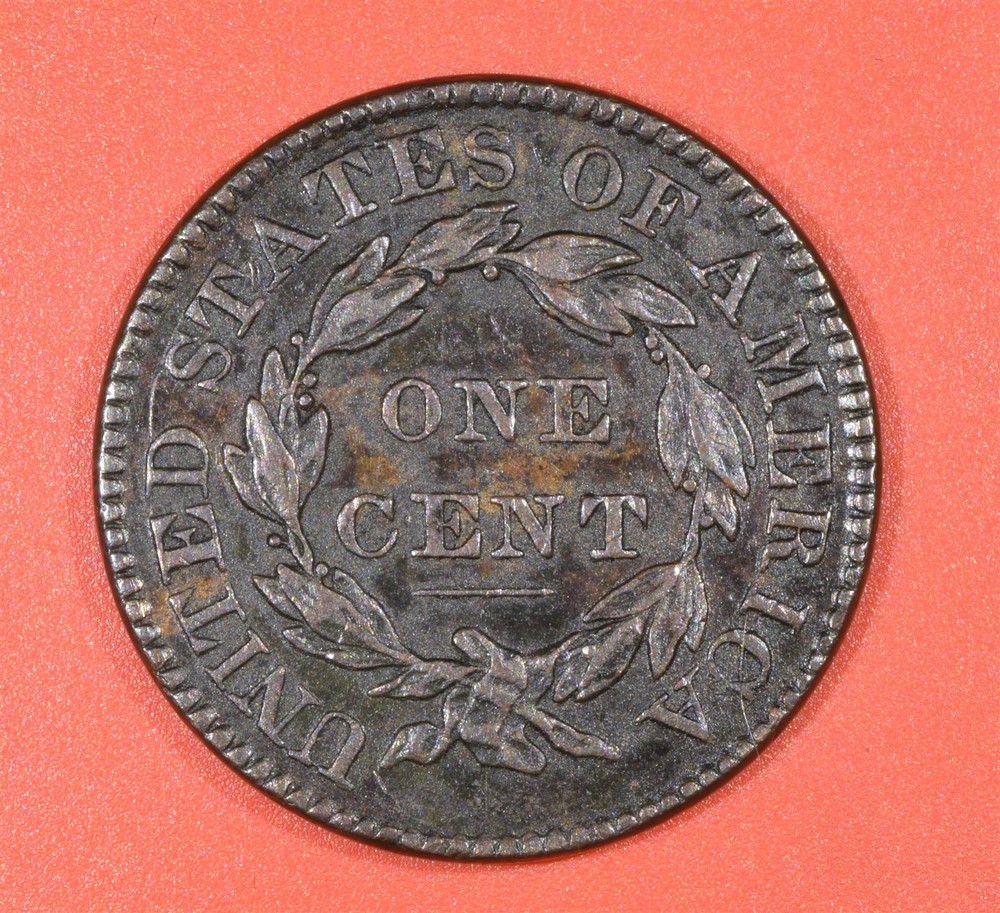 1830 "Large Letters" Coronet Head Large Cent "XF"