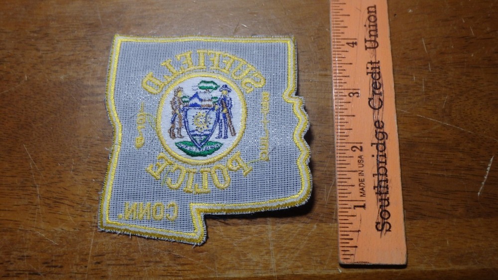 SUFFIELD CONNECTICUT PATCH obsolete BX V 20