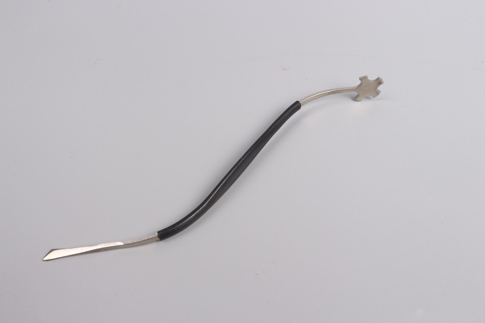 New Violin Viola Tool Sound Post S Setter W/Rubber Grip Protector Luthier Silver