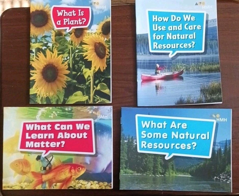 4 Childrens HMH Learning Books